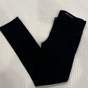 AG Adriano Goldschmied Women's Jet Black Skinny Jeans